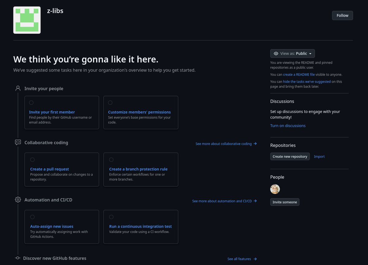 zuhaitz_dev's tweet image. Considering I plan to add many more libraries (we already have zvec.h, and zlist.h is next), I&apos;ve created a GitHub Organization to house them all.

The collection is officially starting today.