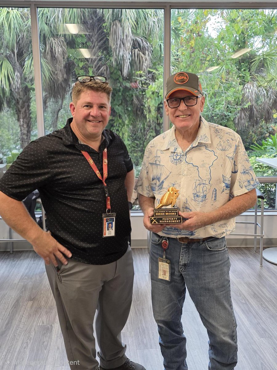 ManateeGov's tweet image. Today we recognize Bernie Brooks, a Building Supervisor in Project Management, who retired after 17 years at the County. Bernie had the incredible ability of taking your vision and making it come to life. To name just one of his many contributions, he played a vital role in the…