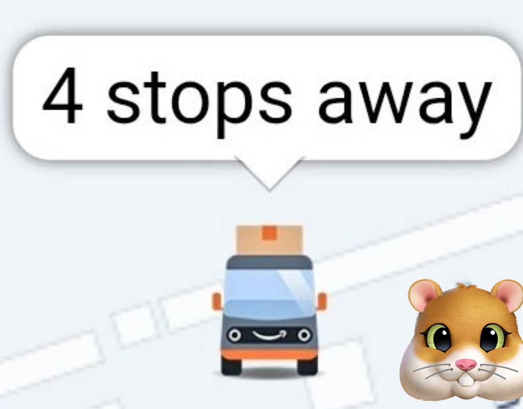 pinta44's tweet image. Loving the new van icon from @AmazonUK when parcel is near