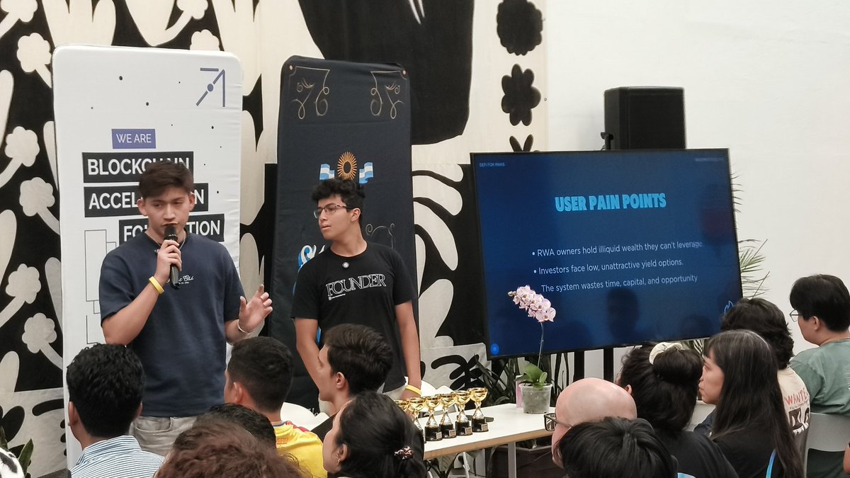 Supermooncamp's tweet image. Stellar Hack+ Demo Day @StarMaker_LATAM is now live! @StellarOrg @BuildOnStellar @TheBAFNetwork

Teams are pitching their final builds and competing for a 15,000 dollar prize pool.