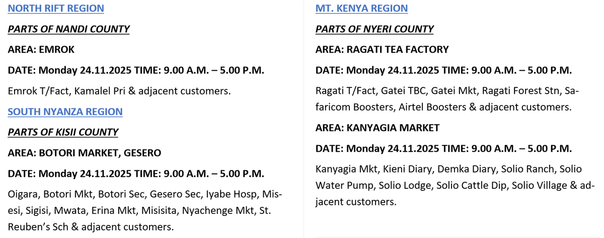 Kenya Power tweet media