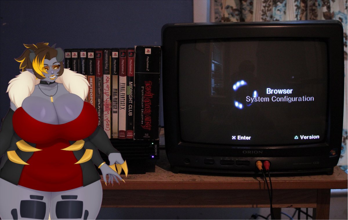 Pov: You get invited by that locust to play ps2 games, what game are you gonna play with her?