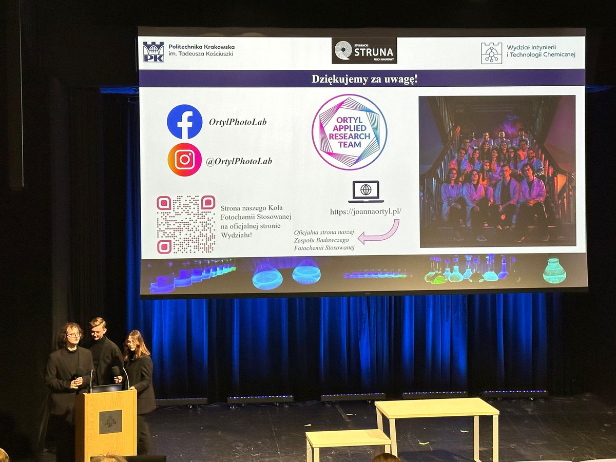 Yesterday,our Student Research Association achieved incredible success.Students reached the final of the #STRUNA competition in the Project of the Year category for the SKN project funded by the <a href="/MNiSW_GOV__PL/">Ministerstwo Nauki i Szkolnictwa Wyższego</a>  <a href="/KarolinaZioloP/">Karolina Zioło-Pużuk</a>
Thank you for appreciating the work of #OrtylPhotoLab