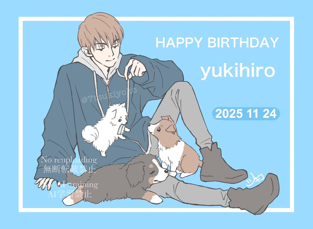 HAPPY BIRTHDAYゆっきー🥁💐✨
(過去絵再掲)

#LArcenCiel
#yukihiro
#fanart