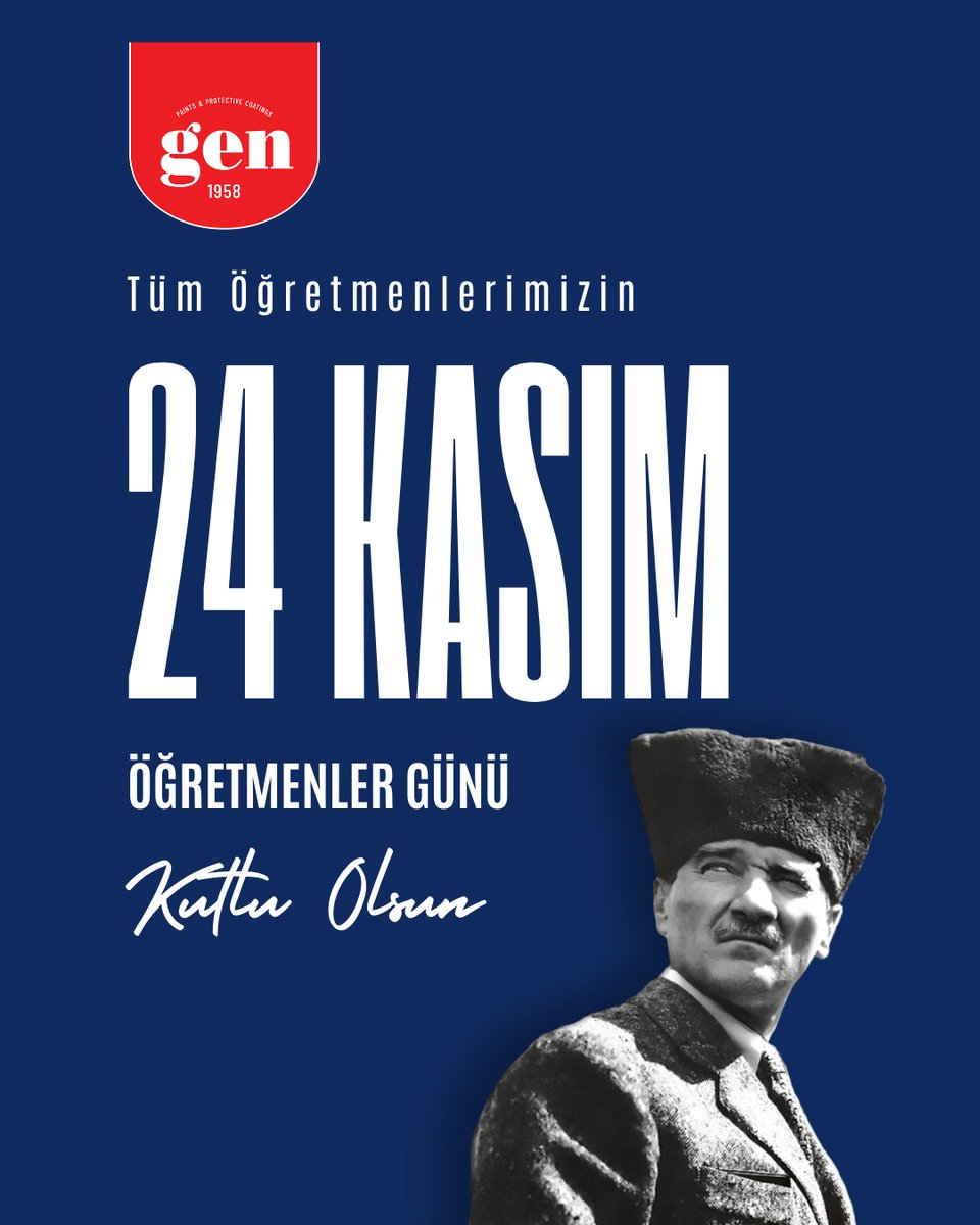Başöğretmenimiz Mustafa Kemal Atatürk başta olmak üzere, geleceğe yön veren tüm öğretmenlerimizin 24 Kasım Öğretmenler Günü’nü kutluyoruz.
Emeğiyle, bilgisiyle ve ışığıyla yarınları inşa eden tüm öğretmenlerimize teşekkür ederiz.