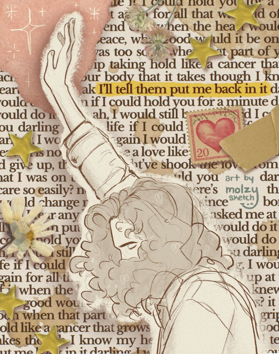 molzysketch's tweet image. art for @Hozier‘s Francesca 🌼
#hozierart