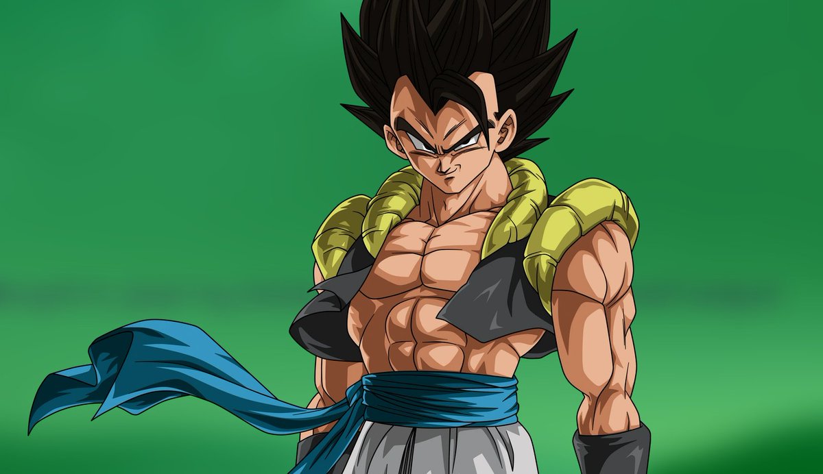 Finally, a return to normalcy! Say hello to Gogeta, whose-a da leader of, uh....
I forgot-a da team name.