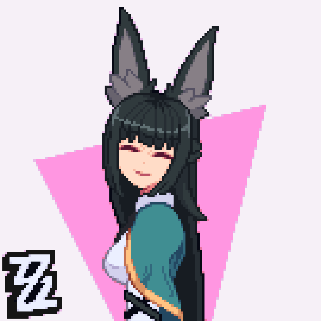 Mearyabi :]  #pixelart #zzz #ドット絵