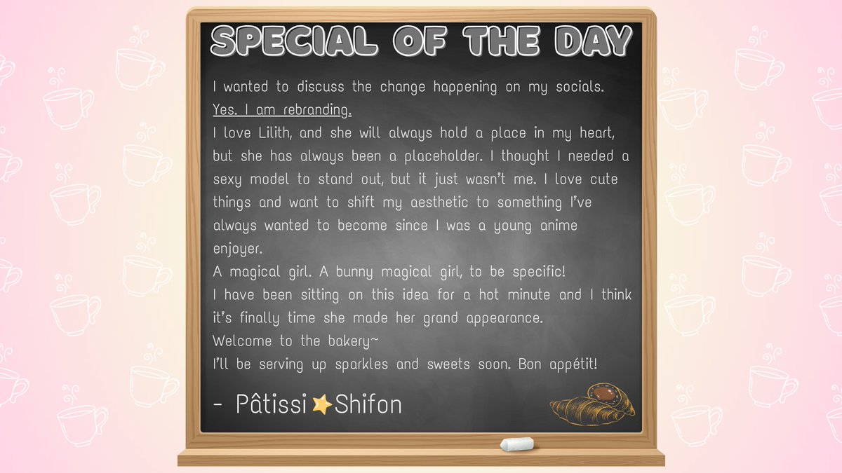 Pâtissi★Shifon 🧁✨ Cream Puff VTuber tweet media