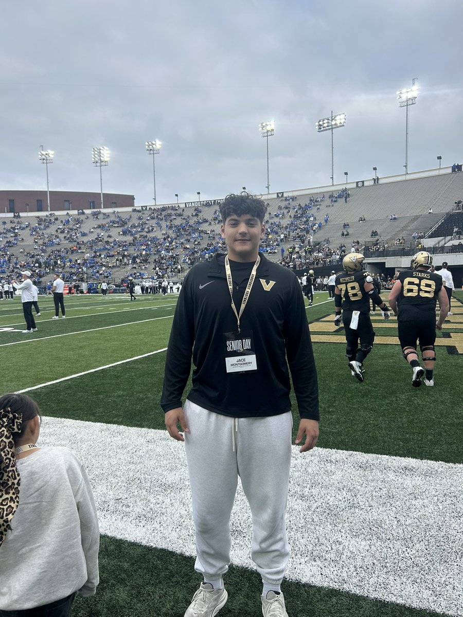 I had a great game day visit at Vanderbilt University. Thanks <a href="/Coach_LBJ_/">Larry Black Jr.</a> and <a href="/Coach_Nady/">Jeff Nady</a> for the invite, Anchor Down!

<a href="/Coach_B10/">Bert Bathiany V</a> <a href="/AllenTrieu/">Allen Trieu</a> <a href="/OhiosElite1/">Ohio’s Elite</a> <a href="/MoellerFootball/">Archbishop Moeller Football</a>