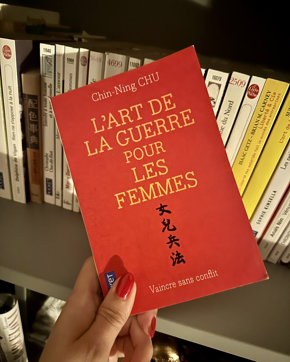 Jasm92's tweet image. Je relis “L’art de la guerre pour les femmes”.😈
Chaque page te rappelle un truc important.
Tu n’avances jamais dans le bruit.
Tu avances avec stratégie, calme et précision.
Tu gagnes sans t’épuiser.
Tu prends ta place sans t’excuser.
#Lecture #livre #Developpementpersonnel