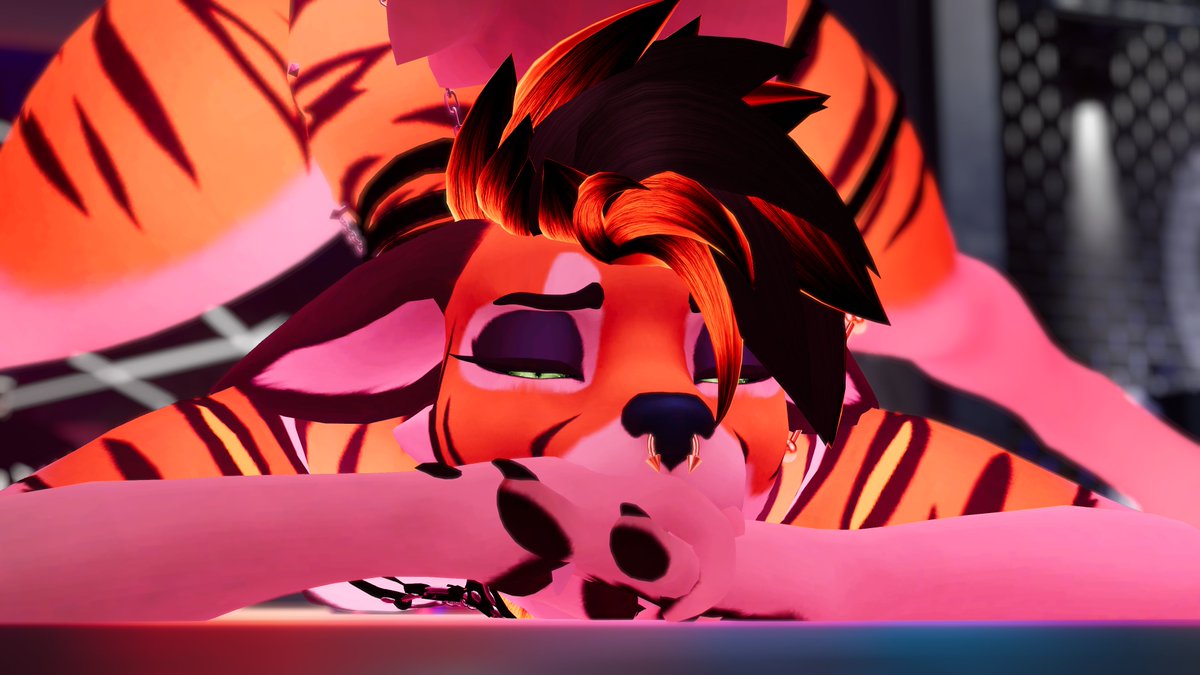 All it costs to get a private dance with this Tiger? A couple shots, and maybe something... stronger~ 

Come on... see how wild and untamed it can get~ 💋