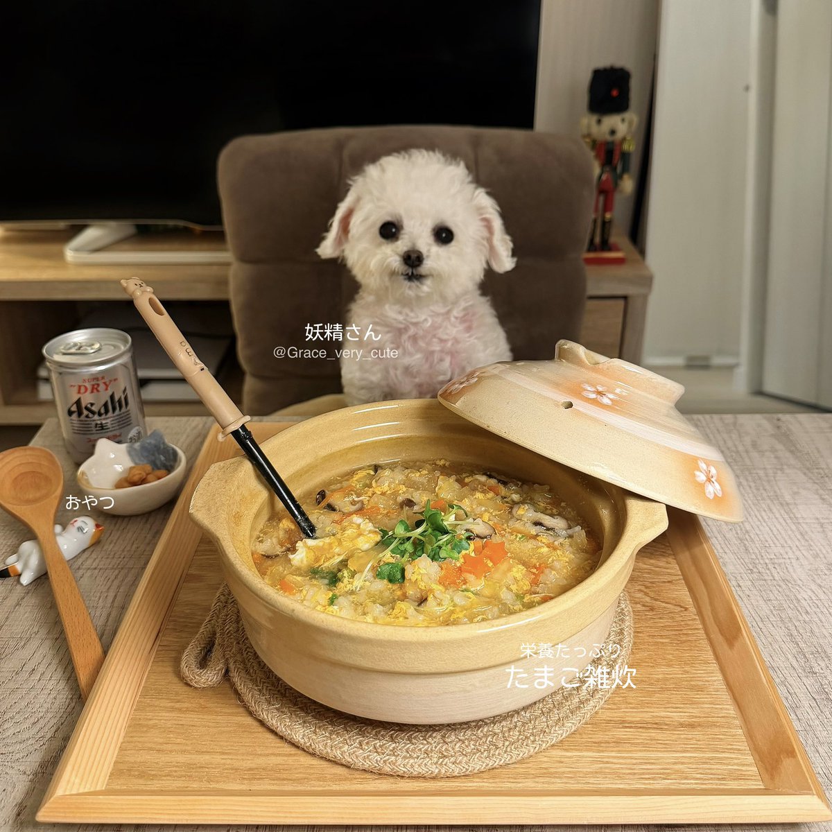 Genesis_Wizz's tweet image. Found something interesting. 

しろい妖精さん

The most viral dog on X right now.

$GRACE racking up 1.4b views on X in the span of 7-8 weeks. Each new post is getting tens of millions of views in a single day. No dog is more viral on X right now.

x.com/grace_very_cut… 106M…