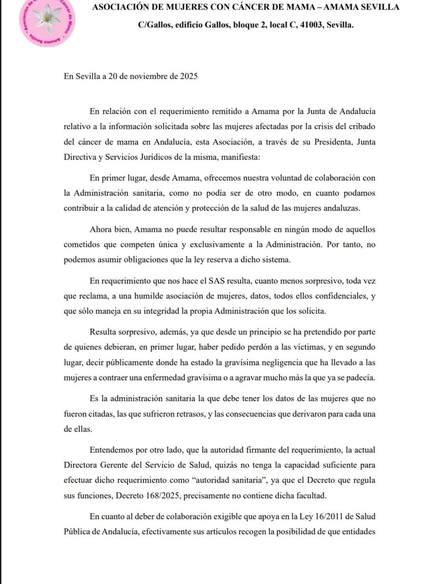Pepe_Fdez's tweet image. ⁦@AmamaSevilla⁩ responde a la Junta. Lean.
