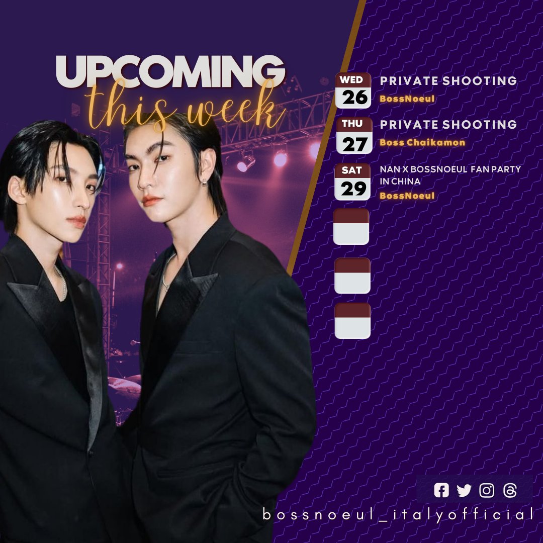 BossNoeul TBNW バンコクFM photobook BossNoeul TBNW バンコクFM