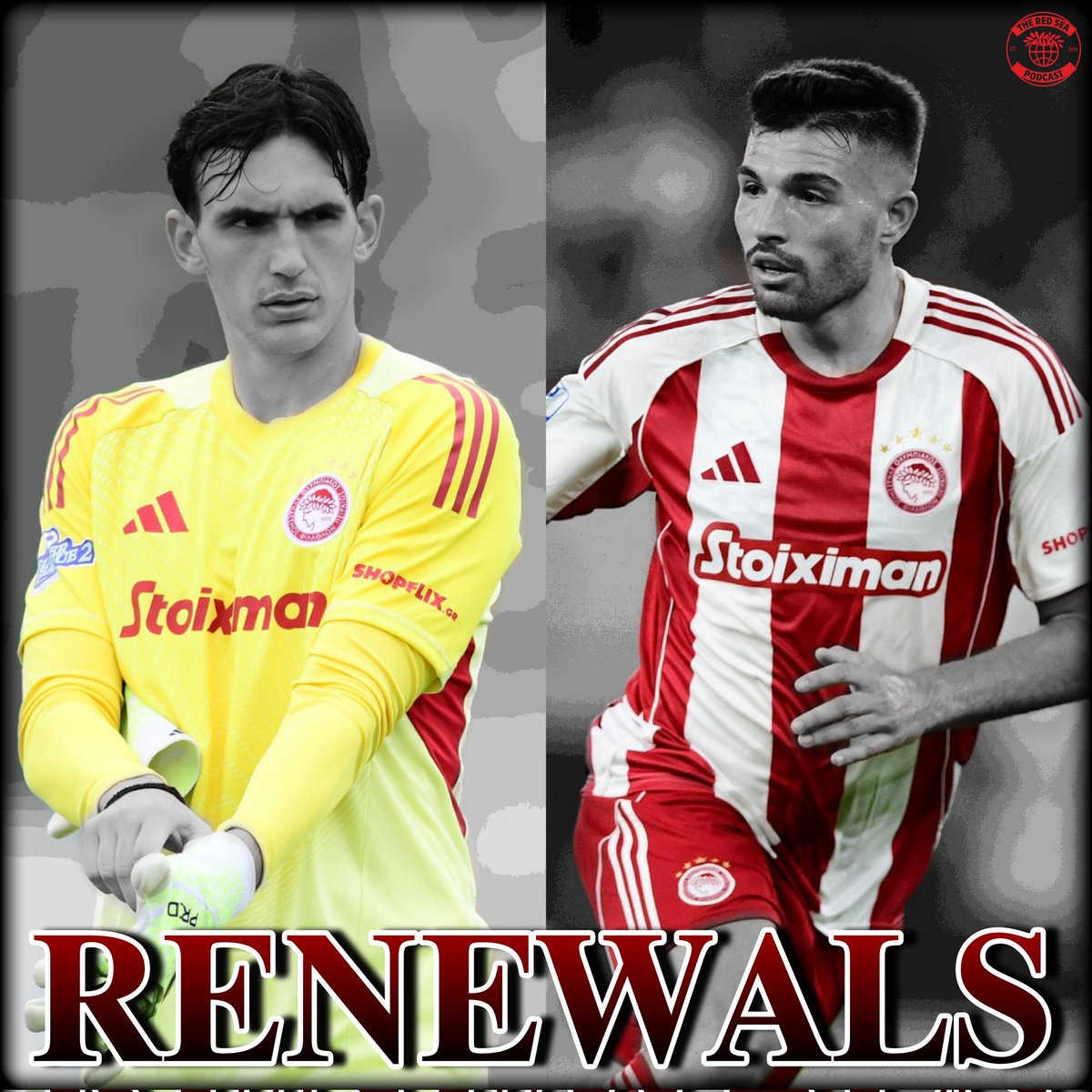 RedSeaPodcast's tweet image. ✍🏻 | ᴡɪᴛʜ ʙᴏᴛʜ ᴍᴇɴ ʜᴇʟᴅ ɪɴ ᴠᴇʀʏ ʜɪɢʜ ʀᴇɢᴀʀᴅ ꜰᴏʀ ᴛʜᴇ ꜰᴜᴛᴜʀᴇ ʙʏ ᴊʟᴍ, ɴɪᴋᴏʟᴀᴏꜱ ʙᴏᴛɪꜱ ᴀɴᴅ ᴀʟᴇxɪꜱ ᴋᴀʟᴏɢᴇʀᴏᴘᴏᴜʟᴏꜱ ᴀʀᴇ ꜱᴇᴛ ᴛᴏ ʀᴇɴᴇᴡ ᴛʜᴇɪʀ ᴄᴏɴᴛʀᴀᴄᴛꜱ

#OlympiacosFC #Kalogeropoulos #Botis #Renewals