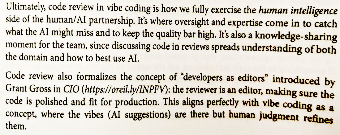 hlfernandez's tweet image. Managed to finish reading Beyond Vibe Coding and despite the fast advances in tools and technologies, I think its worth for understanding how software development is changing #vibecoding #coding