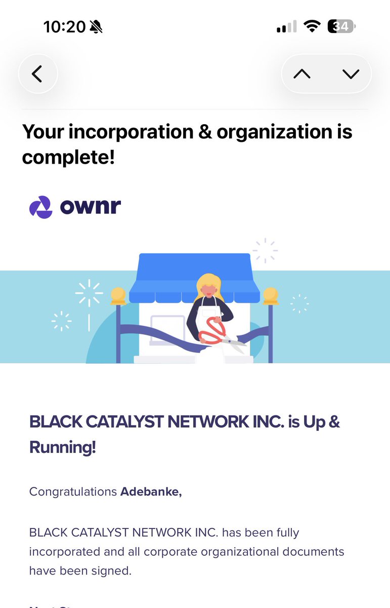 We’re excited to share a major milestone: after three years of building and supporting this community, we’ve officially registered Black Catalyst Network through <a href="/OwnrCo/">Ownr</a>  

Our name carries intention... linkedin.com/posts/activity…