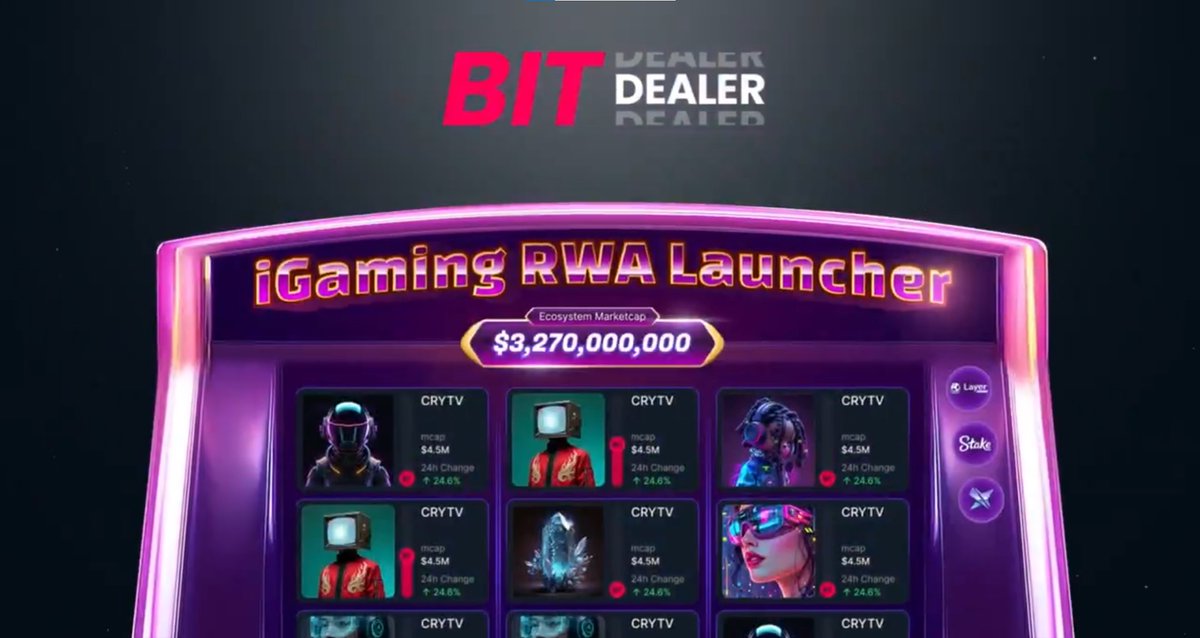 IDOBeliever's tweet image. #Bitdealer turns gaming into an investable ecosystem: assets gain value from player momentum, not speculation. Backed by real revenue and fast Solana rails, it creates a responsive market where utility drives price and participation fuels growth.

@bitdealernet $BIT