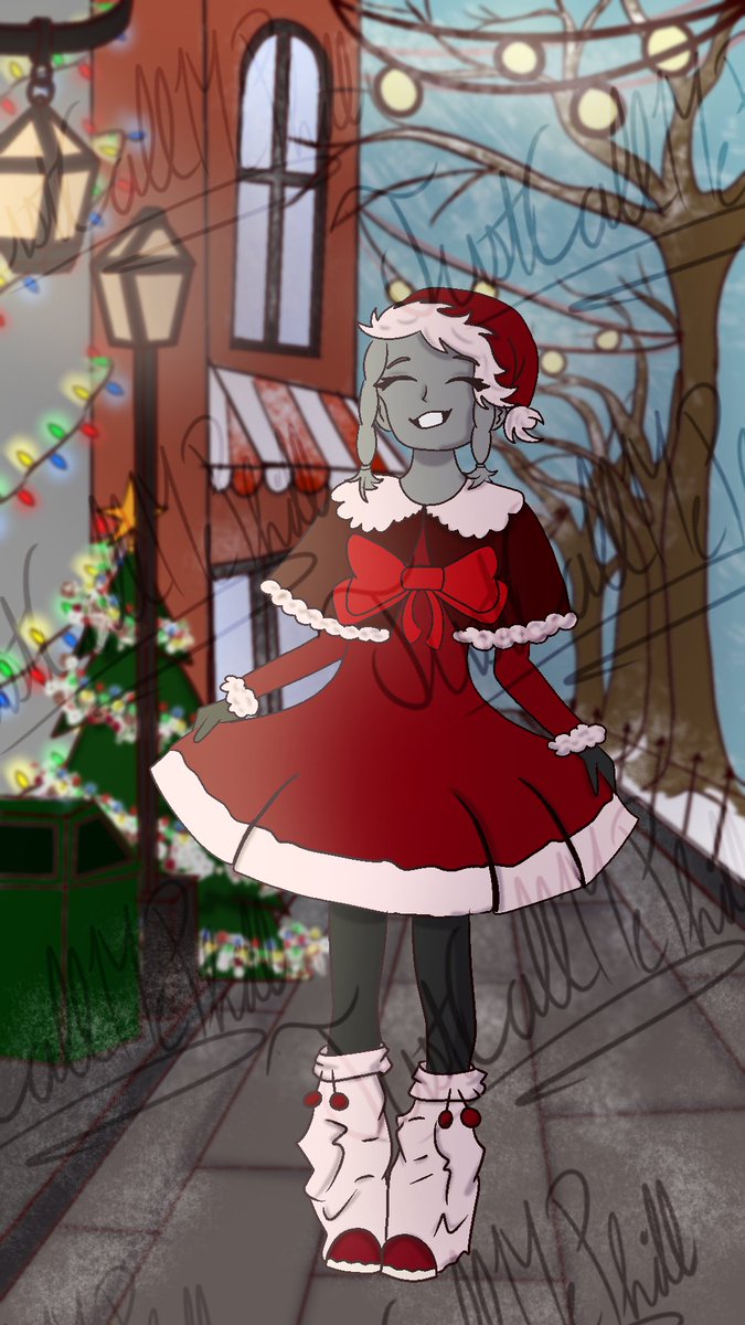 🎄Christmas YCH Raffle!🎄
To celebrate the season, I’m launching a new Christmas YCH and one lucky winner will get their own version for FREE!

To enter:
⭐ Like
💬 Comment with your PNG model
🔁 Repost

Raffle ends 30 November.
Good luck &amp; happy holidays! ❄️🎁

#YCH #artraffle