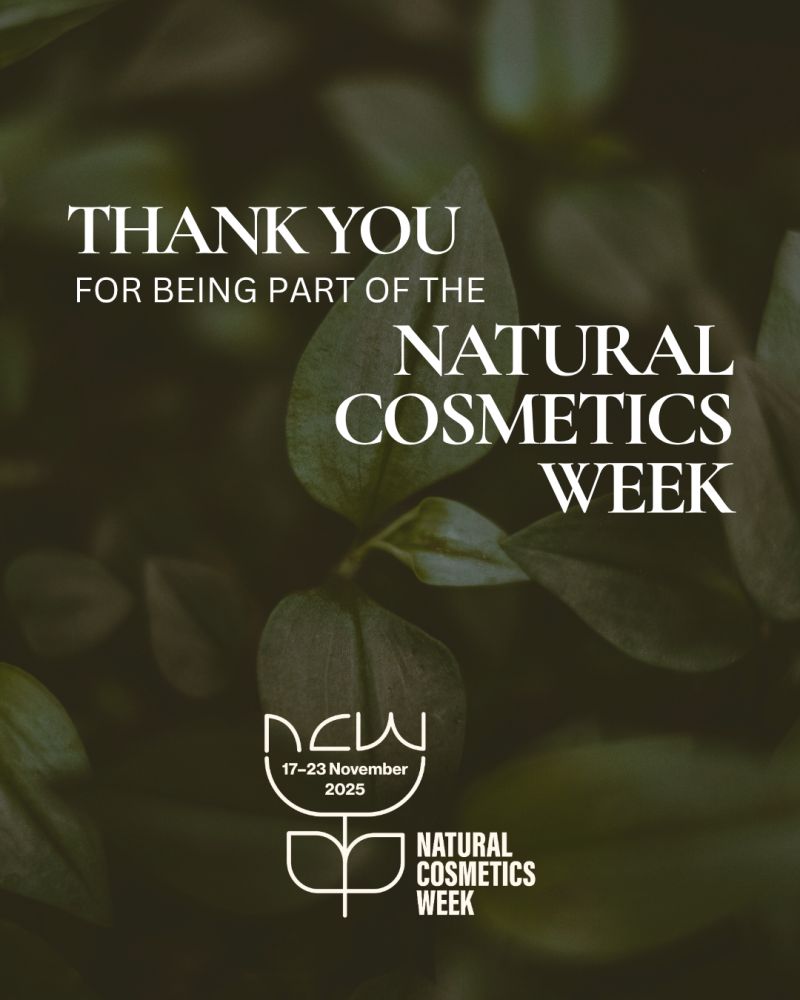 NATRUE's tweet image. Thank you for being part of this journey and helping to champion #NaturalCosmetics worldwide! 🌱💚

Together, we’re demonstrating that caring for ourselves and the planet can go hand in hand. ✨🌎

#NaturalCosmeticsWeek #NCW2025 #ChooseTrueBeauty