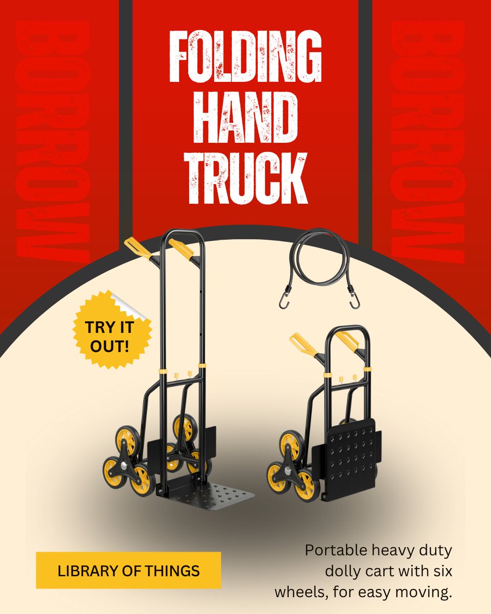 Jericho_library's tweet image. Why buy it when you can borrow it? Check this out and more in our Library of Things!

#JerichoLibrary #JerichoPublicLibrary #LibraryOfThings