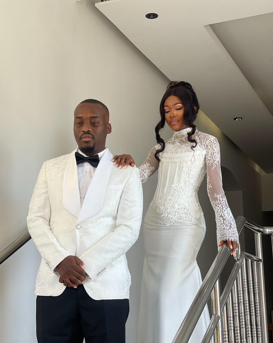 Did a thing on Saturday🤭❤️. Introducing to you Mr and Mrs Edun🤗