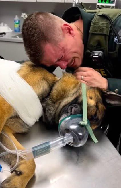 “The blade was aimed straight for the deputy’s neck. He never saw it coming, but his partner did.

Deputy Lawson has been with the department for 12 years.
He’s trained to be observant, to be quick, and to never show fear.
But for the last four years, his confidence hasn't come