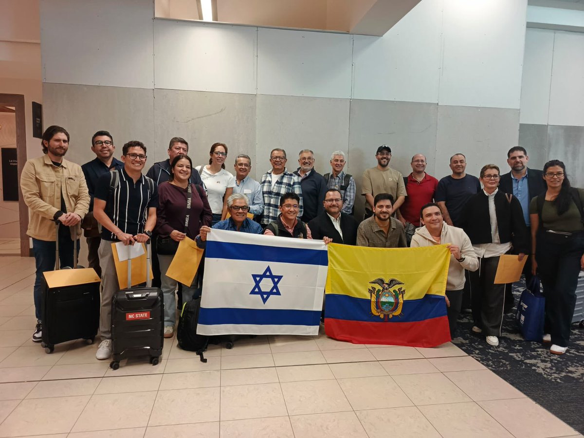 Israel en Ecuador tweet media