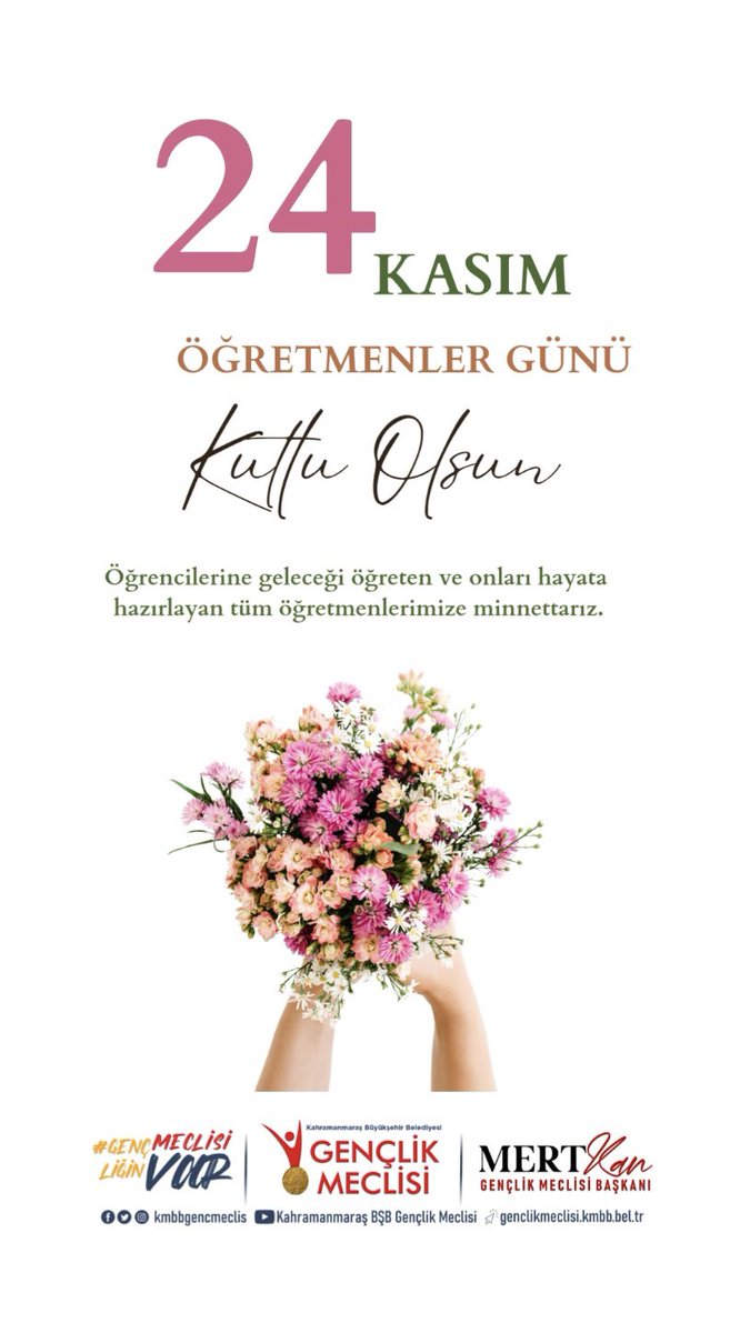 24 Kasım Öğretmenler Günü Kutlu Olsun