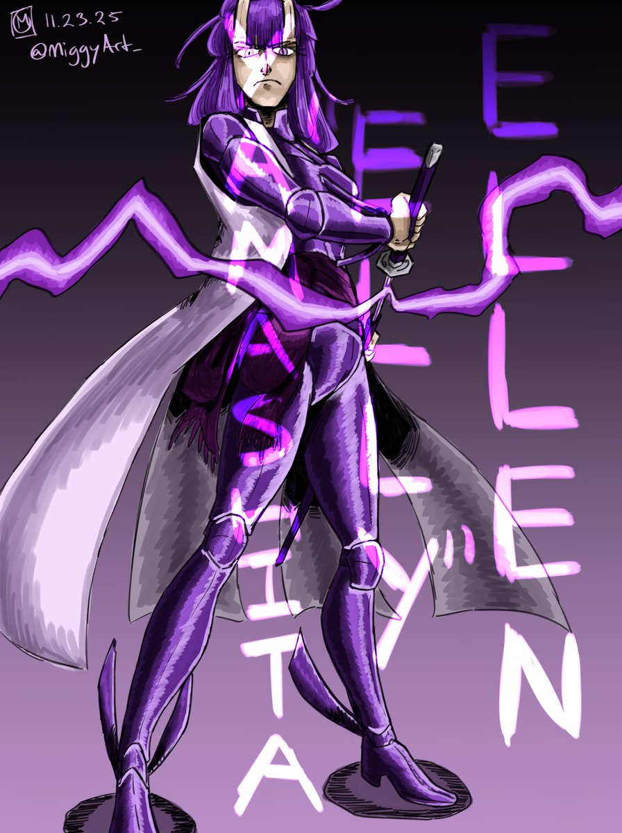 Ellen "Elly" Yamashita
-The Violet Lightning Bolt-