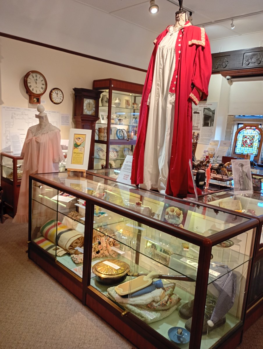 Cuckfield Museum in Sussex, with two pieces from Henfield Museum included in their latest And So To Bed display.