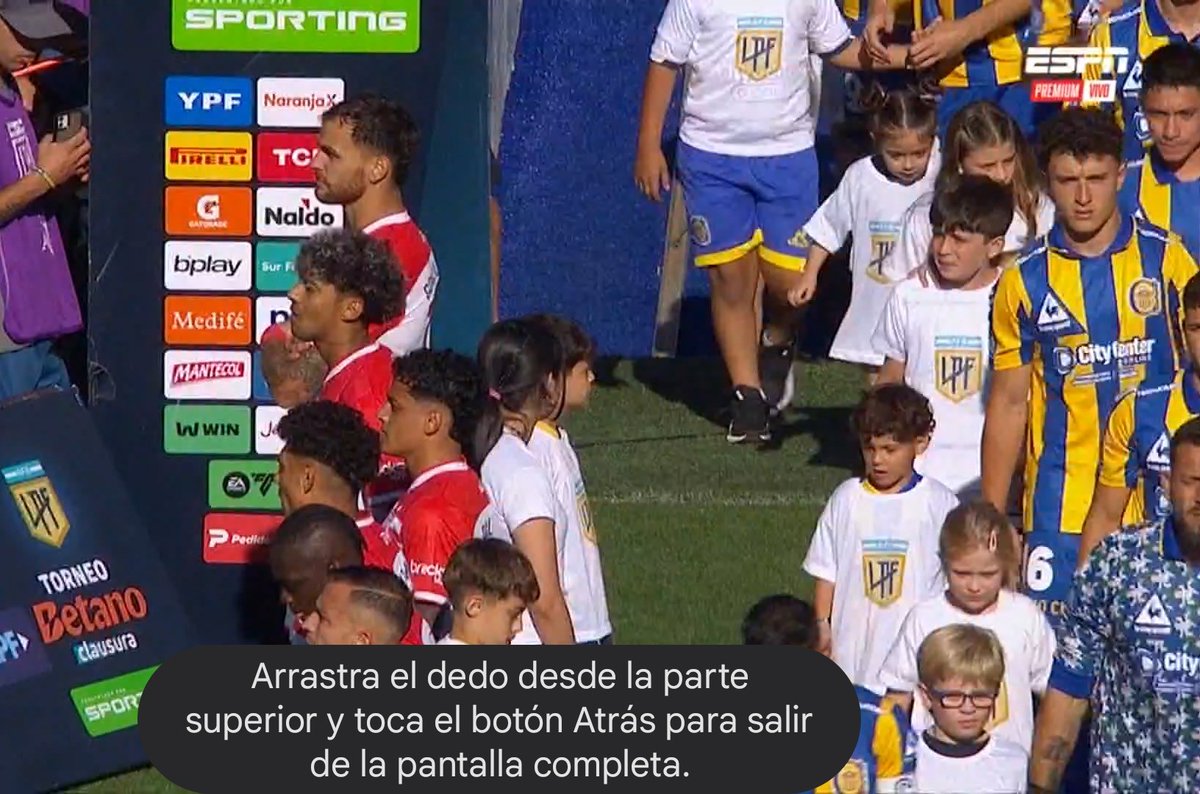 Estudiantes de la plata
El equipo con más huevos del fútbol argentino 
Le da la espalda a la corrupción 
Afa Tapia y Toviggino y un mensaje en la cancha de Rosario Central

EPICO