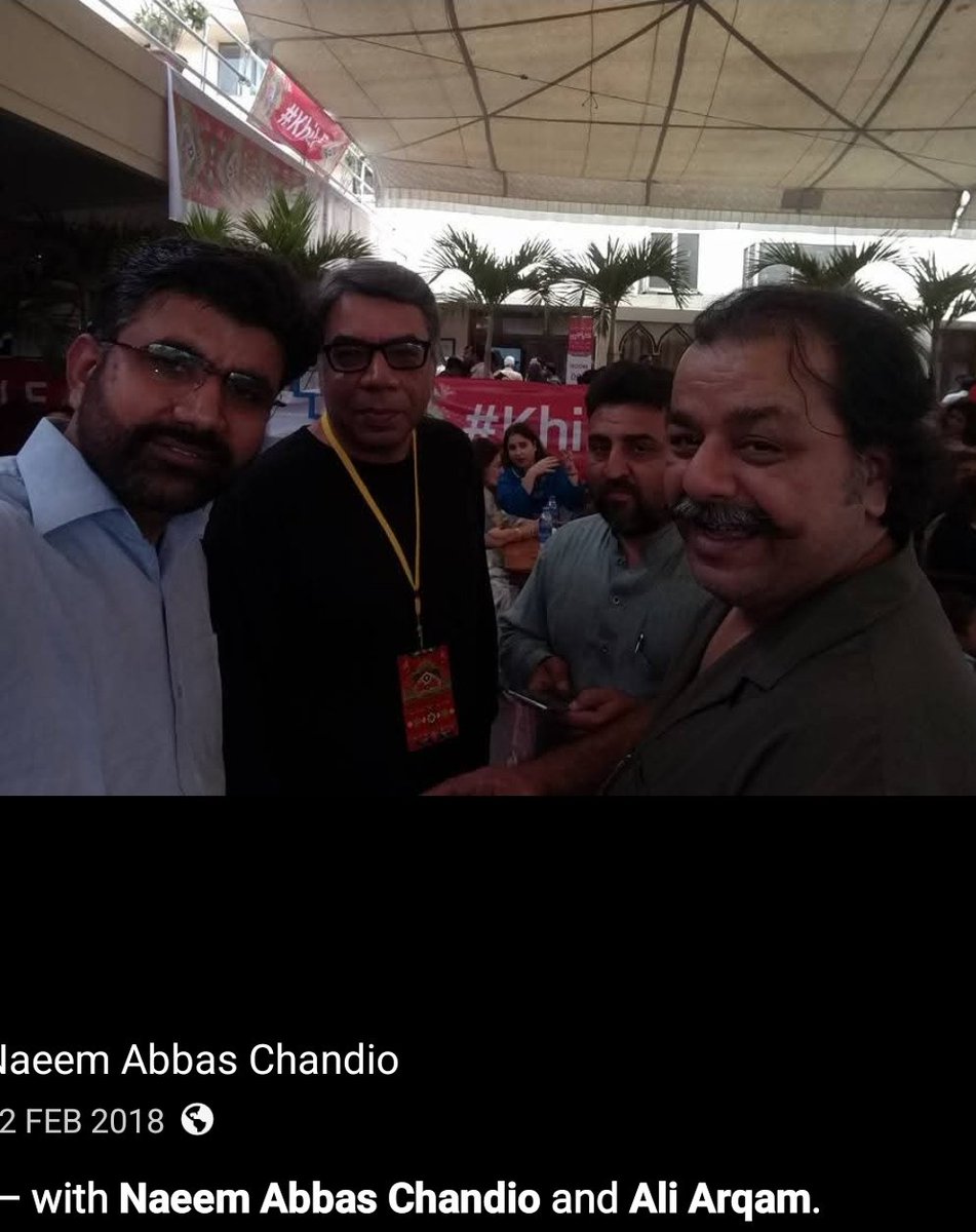 ChandioNaeem's tweet photo. Almost after Seven years, time very well spent.
In world of too much choas,confusion and disorientation-having no direction to navigate,these gatherings provide you few moments out of saphocation. @NadeemfParacha
@ZarrarKhuhro @ChughtaiBarlas @Shehzad89 Missed you sir @titojourno https://t.co/Le49PXqqdi