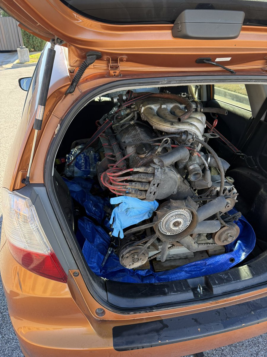 6loodyfuckface's tweet image. You can Fit an entire M20 ETA + G260 combo in the back of a Fit.