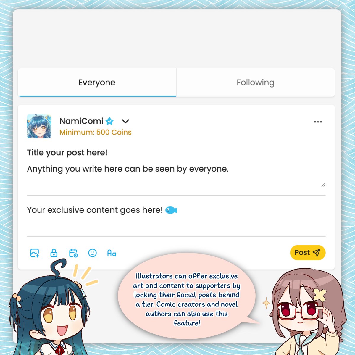 #DidYouKnow? You can monetize your content using our Instant Access feature! 🌟🌊