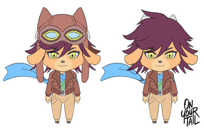 #Art #art #Artwork #artwork #OnYourTail Diana’s Grandma model sheet Update