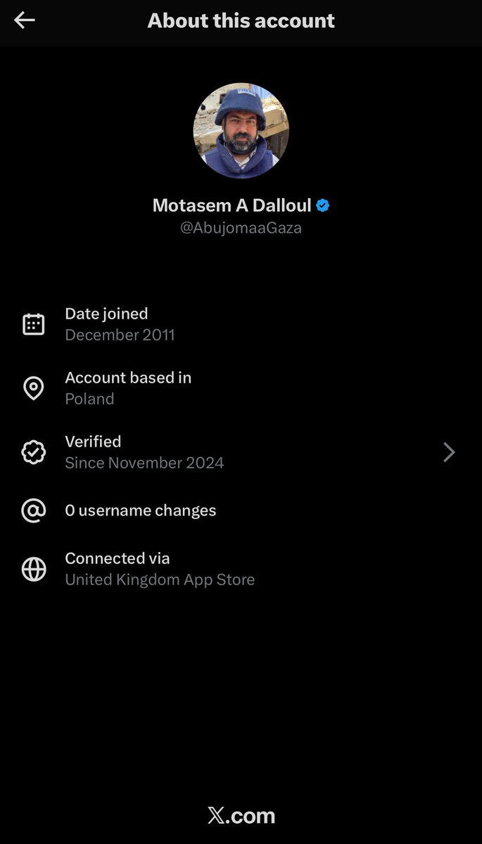 <a href="/AbujomaaGaza/">Motasem A Dalloul</a> But bro you’re in Poland … how do you know ?