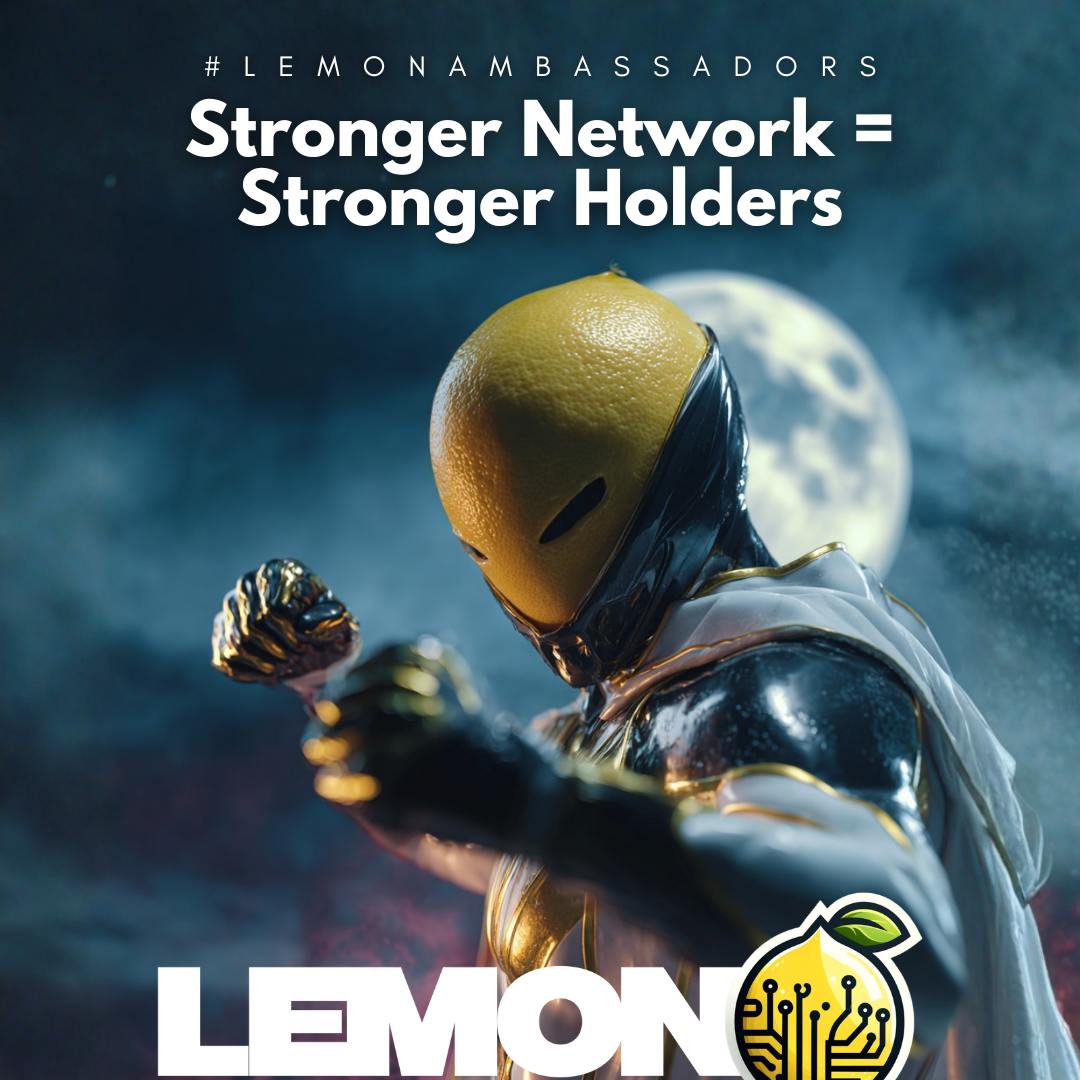 The more Ambassadors we train, the stronger the Lemon network becomes.
More events. More content. More onboarding. More adoption.
Everyone holding LEMX benefits.
#LemonNetwork #LemonAmbassadors