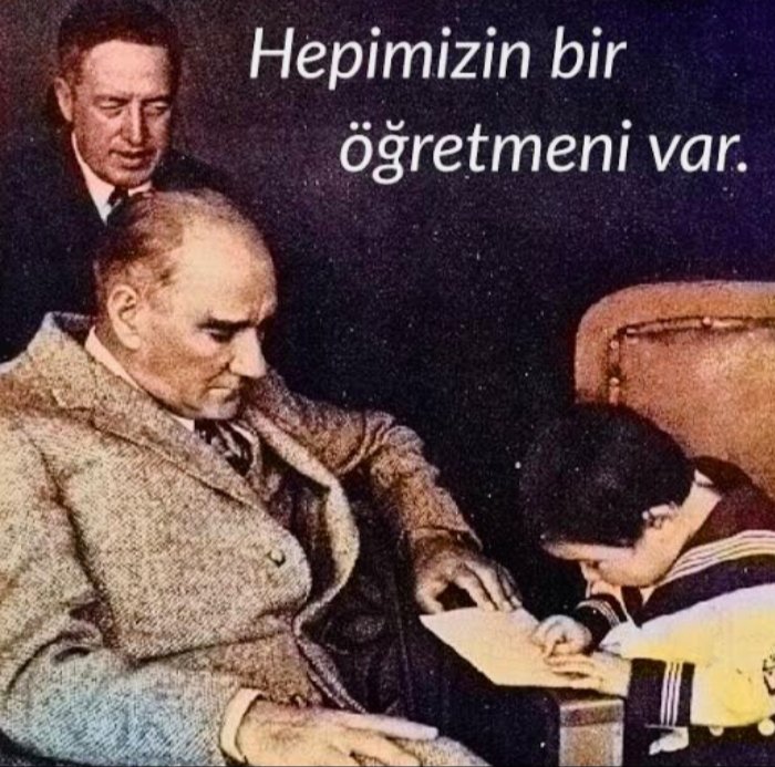 KurmalSefer's tweet photo. " Başöğretmen ATATÜRK"💙#BaşÖğretmenimizAtatürk https://t.co/VYxpECWxBY