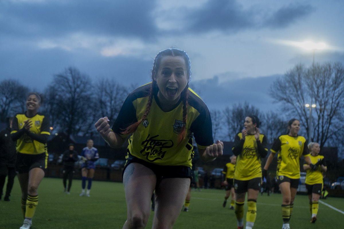 MancunianUnity's tweet photo. Debbie Price reacts to our historic victory in the FA Cup! 

https://t.co/nZ0Gf92Spi https://t.co/whjdbKRNTL