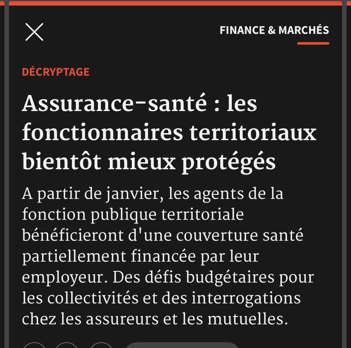 olivierdussopt's tweet image. En 2019 en portant la loi de transformation de la fonction publique avec @EmilieCChalas, rapporteure, nous nous sommes battus pour élargir aux agents publics la participation obligatoire des employeurs à la PSC. 
Cela se concrétise! 
lesechos.fr/finance-marche…