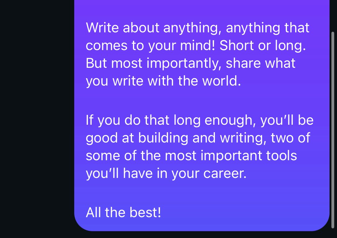 A clueless 3rd year Computer Science student reached out asking for guidance on what to do

This is what I told them. Sharing it in case it's helpful for others!