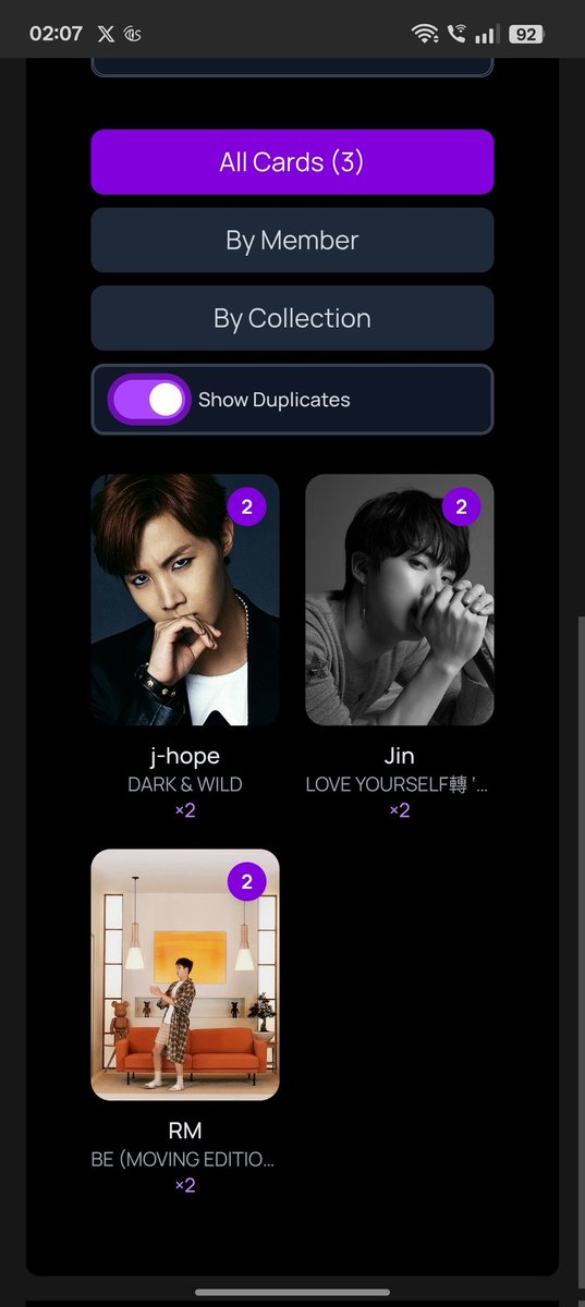 #bcdtrade
Saving the jin one for a moot, if anyone wants the others send me a request! User: asmita