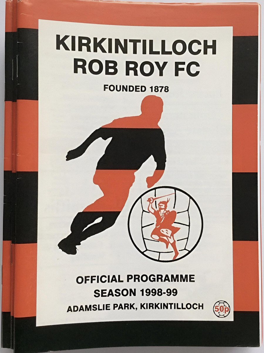 Old school Rabs programme cover and badge combo 🔴⚫⚽
