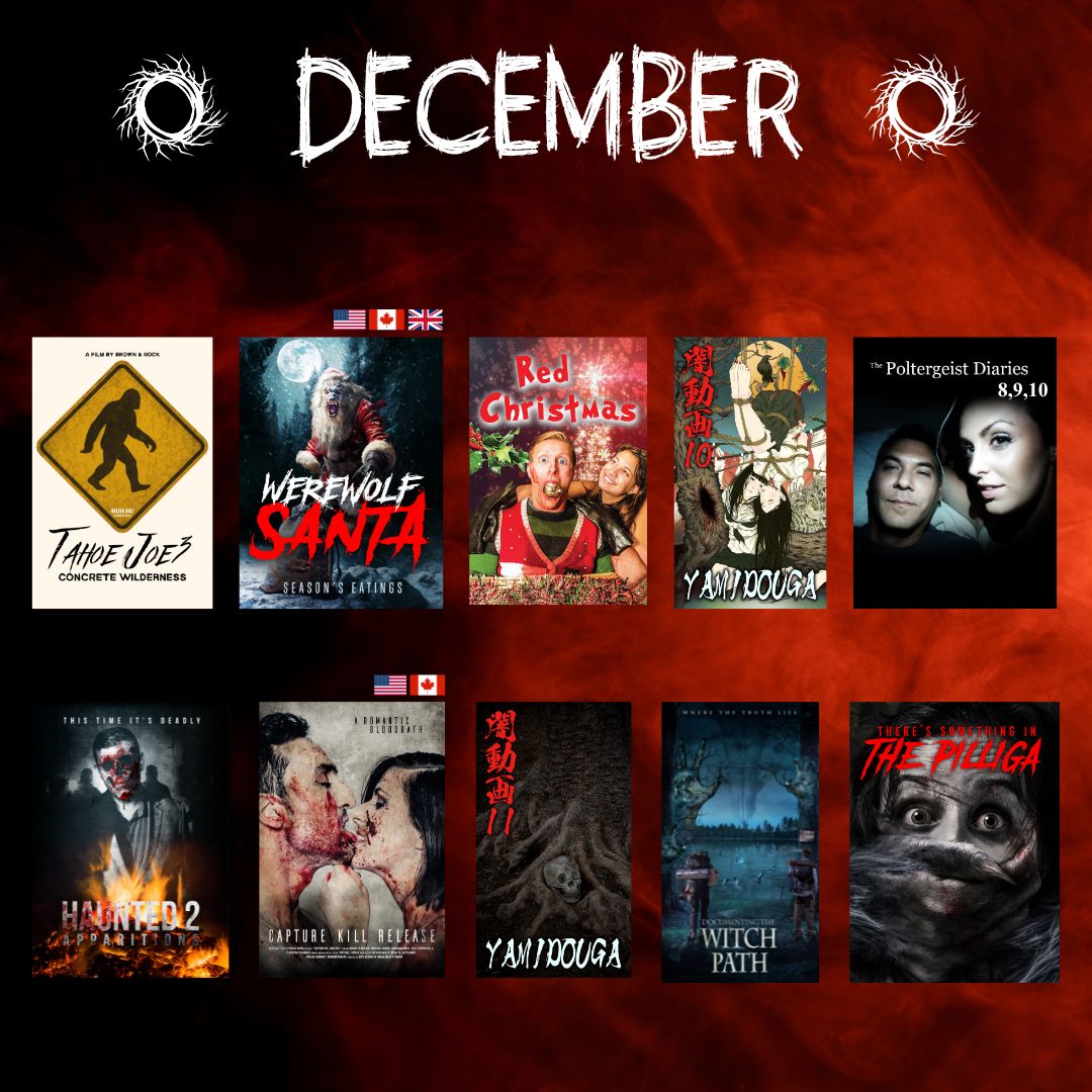 watchfoundtv's tweet image. Hey FOUND fam! We've got a present for you 🎁 It's our December calendar! Here's what's dropping next month 🎄

ALSO....announcements coming this week for what's coming on Black Friday and Cyber Monday. 📺👕