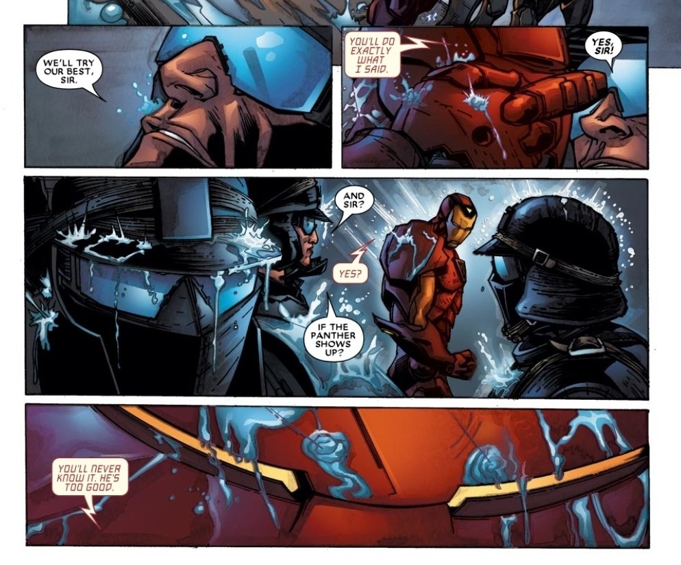 "If the Panther shows up?"
"You'll never know it. He's too good."