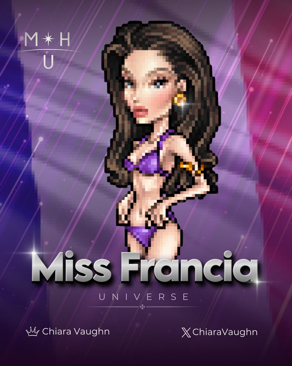 Miss Francia 🇫🇷 - Chiara Vaughn

👑: «Deseo apoyar la educación de personas inmigrantes, promoviendo su integración, el acceso al idioma y nuevas oportunidades. Creo en la educación como base de la igualdad y quiero visibilizar la importancia de brindar herramientas que permitan