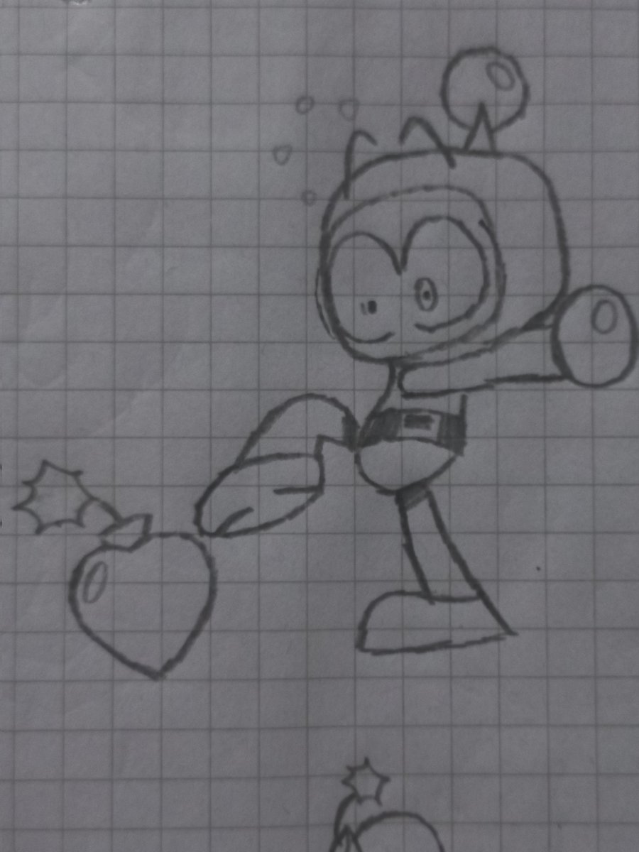 SoraTamashi_OwO's tweet image. Some boboman sketches 🔥

#bomberman #sketchart #artistsontwitter