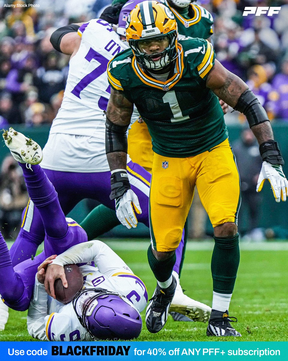 The Packers defense vs Minnesota: 🧀 6 points allowed 🧀 5 sacks